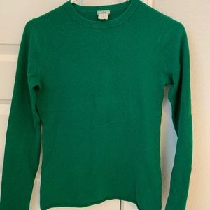 J.Crew 100% Cashmere Crewneck Sweater